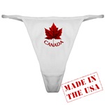 Sexy Canada Maple Leaf Souvenir Panties Womens Canada Thong Underwear