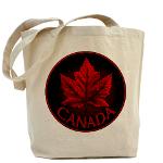 Canada Maple Leaf Tote Bag Canada Souvenir Shopping Bag