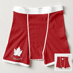 men's Canada souvenir underwear boxer shorts and Canada briefs 