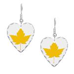 Canada Maple Leaf Earrings Canada Souvenir Earrings