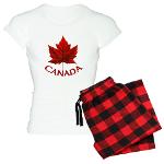 Canada Pajamas Added! Cool new Canada souvenir pajamas and sleepwear added. Lots of designs and products to choose from. Click on descriptions below to view Kim's New Canada pajamas and collections.