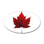 Maple Leaf Sticker Classic Canada Souvenir Sticker 