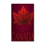 Canada Maple Leaf Souvenir Sticker