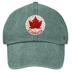 Canada Souvenir Baseball Cap Embroidered Maple Leaf Canada Caps Womens & Mens Kids Canadian Maple Leaf Baseball Caps