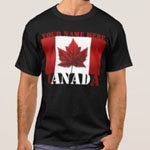 Personalized Canada souvenir t-shirts Canada flag ringer shirts  plus size Canada souvenir t-shirts Your Name Here Canada t-shirts jerseys perosnalized Canada souvvenir shirts and gifts