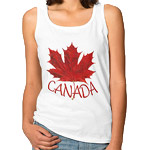 Personalized Canada Flag Tank Tops 