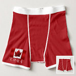 men's Canada souvenir underwear boxer shorts and Canada briefs 