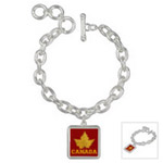 Personalized Canada Charm Bracelets