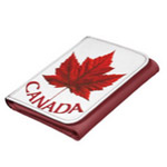 Personalized Canada Souvenir Wallets & Purses. Stylish and unique Canada souvenir wallets 