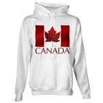 Canada Flag Hooded Sweatshirt Men's Canada Souvenir Hooded Sweatshirt Canada Souvenir Hoodies, T-Shirts & Gifts Canadian Maple Leaf Souvenir Shirts & Canada Flag Souvenir Hoodies for Men & Women, Boys & Girls. Cool Red Canada Flag Souvenir Hoodies