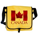 Canadian Flag Satchel Canada Souvenir Messenger Bag