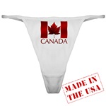 Sexy Canadian Flag Thong Panties Canada Souvenir Womens / Ladies Panties Thong Underwear