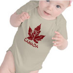 Cool Canada Souvenir Shirts Baby Canada Collection 