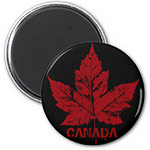 Retro Canada Magnets Canada Maple Souvenir Magnets Buttons Collection 