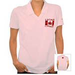 Women's Canada Polo Shirts Customizable