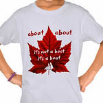 Funny Canada T-shirts About Canada Souvenir Kid's Shirts