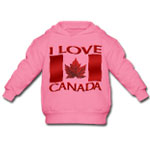 I Love Canada Kid's Shirts Canada Souvenir Kid's Shirts 