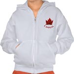 Kid's Canada Hoodie Jacket Canada Maple Leaf Hoodie