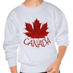 Canada Souvenir Kid's Long Sleeve Shirts Collection 