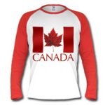 Canadian Flag Souvenir Baseball Jersey Men's Shirt Canada Souvenir Gifts, T-Shirts &amp; Gifts Canadian Maple Leaf Souvenir Shirts for Men Women Kids Cool Red Canada Flag Souvenir T-shirts &Jerseys