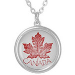 Canada Souvenir Jewelry Customizable Canada Necklaces Gifts 