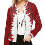 Canada Bomber Jackets Women's & Canada Team Jackets Collection is available in sizes XS to 2XL 