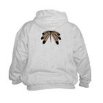 Native Art Kids Hoodie & Gifts Original Native Art Kid's Spirit Buffalo Shirts Design Kid's First Nations Native Art Gifts & Boy's & Girls T-Shirts First Nations Childrens Gifts & Apparel art & design by Canadian Metis Artist / Designer Kim Hunter custom imprinted First Nations gifts & apparel available.