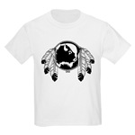 First Nations Art Kids T-Shirt & Gifts Original Native Art Kid's Spirit Buffalo Shirts Design Kid's First Nations Native Art Gifts & Boy's & Girls T-Shirts First Nations Childrens Gifts & Apparel art & design by Canadian Metis Artist / Designer Kim Hunter custom imprinted First Nations gifts & apparel available.