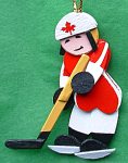 Custom Hockey Player Wood Christmas Decorations Hockey Christmas Decorations Wood Crafts Christmas Decorations & Wood Crafts Made to Order 