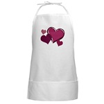 Love Hearts Art BBQ Apron for I Love You Gifts 