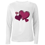 Love Hearts Women's Long Sleeve T-Shirt