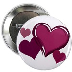 Valentines Hearts Art Button Gifts for Valentines