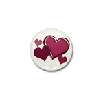 Valentines Hearts Art Mini Button for I Love You Gifts 