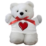 I Love U Teddy Bear Red Hearts Love Gifts