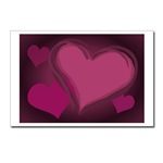 Love Hearts Art Postcards 8 Pk Valentines 