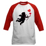 Love Cupid Love Hearts Baseball Jersey for Valentine's