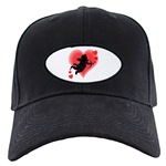 Cupid LoveBlack Cap for I Love You Gifts 