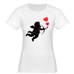 Love Cupid Love Hearts Jr. Baby Doll T-Shirt