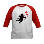 Cupid Valentines Kids Baseball Jersey