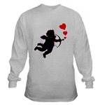 Love Cupid Love Hearts Long Sleeve T-Shirt Valentine's