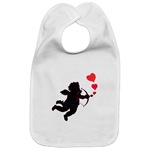 Love Cupid Love Hearts Bib for I Love You Gifts 