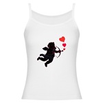 Love Cupid Love Hearts Jr. Spaghetti Tank Valentine's