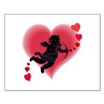 Cupid Love HeartsValentine's Small Poster for I Love You Gifts 