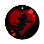 Cupid Love HeartsValentine's  Ornament Round I Love You Gifts 