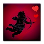 Love Cupid Love Hearts Tile Coaster I Love You Gifts 