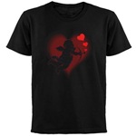 Love Cupid Love Hearts Dark T-Shirt I Love You Gifts 