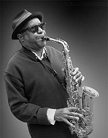 Street Performer Photograph Blues Musician Saxaphone Player Photo Vancouver BC