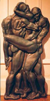 3 nude figures sculpture Relief Wall Hanging Made to Order- specify colour CLICK ON IMAGE FOR DETAIL