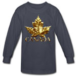 Gold Medal Canada Kid's Shirts Canada Team Shirts 