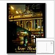 New York Grand Central Train Station Souvenirs Gifts, NYC Postcards New York Gifts & Cards Romantic NY City Night Manhattan Grand Central Station Keepsakes New York Gifts Shop 